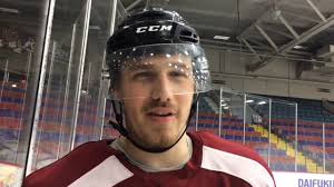 Muskegon's Matt Steeves talks about facing brother in USHL playoff series