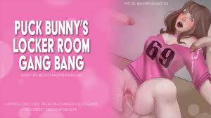 [F4M] Puck Bunnys Locker Room GANG BANG Surprise! [EROTIC AUDIO]