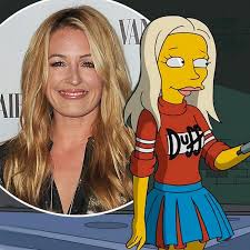 Cat Deeley makes guest appearance on The Simpsons starring as herself - The  Mirror