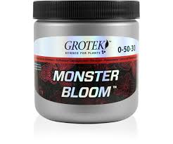 Grotek GTMB6030 Monster Bloom Hydroponic Nutrients, 500g, Black