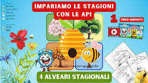 LE STAGIONI - LE API - COSTRUISCO 4 ALVEARI - 1 VIDEO EDUCATIVO • Edudoro