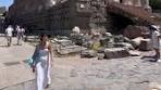 Walked through 2,000 years of history and still found time for ...