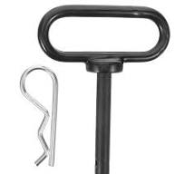RAParts PS1126 Cold Forged 1 1/8" Diameter 6 1/4" Long Hitch Pin Fits Ford  Fits John Deere Fits Case +