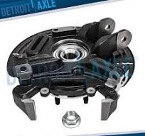 Rear Left Steering Knuckle+Wheel Hub Bearing for 2002 ...