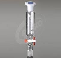 Dropping Funnel Cylindrical with stem inside cone PTFE Stopcock