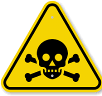 Use our ISO Warning Sign with universal poison symbol to clearly warn  everyone that they are near a toxic hazard area. - Durable sign made of  tough ...