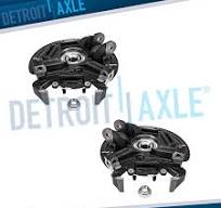 Pair Rear Steering Knuckle & Wheel Hub Bearing Assembly for ...