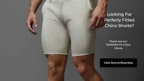 How Should Chino Shorts Fit? | Tapered Menswear