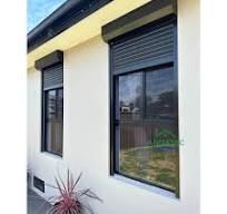 Automatic Motorized Aluminium Electric Window Hurricane Rolling Shutter  with Remote Control Roll Down Hurricane Shutters