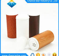 Custom Recycle Paper Tube with Plastic Spice Shaker Top