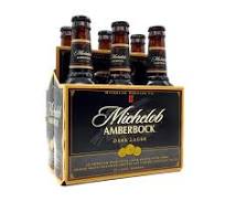 MICHELOB AMBER BOCK 6pk 12oz. Bottles