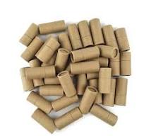 Cardboard Kraft Paper Tube Box Rolled Edge Makeup Packaging ...