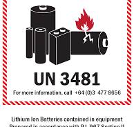Lithium Battery Label UN3481 | PDF
