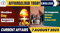 Current Affairs 7 August 2025