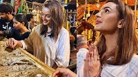 Seerat Kapoor visits Sri Peddamma Thalli temple: 'JMD' actress seeks divine blessings, Prepares for pan-I