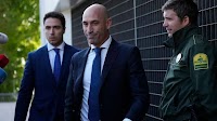Former Spain soccer official Rubiales goes on trial for unsolicited kiss of player