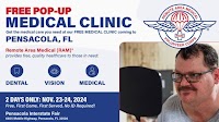Free healthcare clinic opens at Pensacola Interstate Fairgrounds