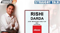 Straight Talk with Mr. Rishi Darda, JMD and Editorial, Lokmat Media