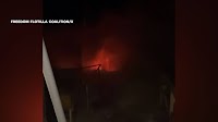 Aid ship bound for Gaza catches fire after alleged Israeli drone attack off Malta