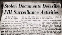 Fifty Years Later, Remembering the Activities of the "Citizens' Commission to Investigate the FBI"