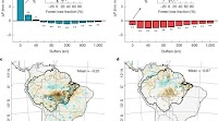 Impact of Amazonian deforestation on precipitation reverses between seasons