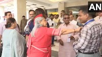 Video: Jaya Bachchan Pushes, Scolds Man Trying To Take Selfie With Her