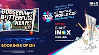 INOX to Screen ICC T20 Men’s World Cup 2022 Matches LIVE On Cinema Screens of Mumbai