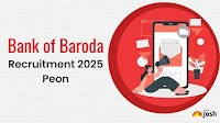 Bank of Baroda Recruitment 2025 Peon: Notification OUT, Check BOB Office Assistant Eligibility, Apply Online and More