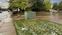 Crews in cleanup mode after intense rain leads to hail and flooding throughout Utah County