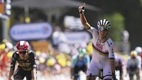 Tour de France: Pogacar pounces to retake lead after stage seven