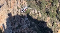 Five helicopters needed to save injured solo climber on California's second-highest peak