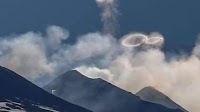 Largest active volcano in Europe blowing rare 'smoke rings' into sky