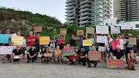 Residents cry foul over land clearing at Penang beach
