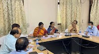 Hon’ble MP And Union Minister Pratima Bhoumik Chaired The RKS Committee Meeting Of Rogi Kalyan Samiti (RKS) Of AGMC And GBP Hospital.