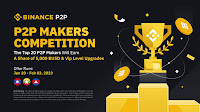 Binance P2P Makers Competition: Share 5,000 BUSD in Token Vouchers and VIP Level Upgrades