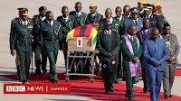 Umurambo wa Robert Mugabe wageze muri Zimbabwe uvuye muri Singapour