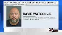 VIDEO: North Charleston officer fired, charged with sexual conduct with a minor