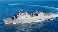 US Navy’s Future LPD Spotted with New Rotating SPY-6 Radar