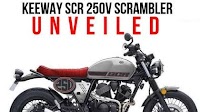 Keeway SCR 250V Scrambler Breaks Cover At The 2021 GIIAS