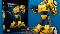 LEGO Icons Transformers Bumblebee Reveals Itself at LEGO Stores from July 1st