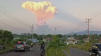 Eruption of Indonesia's Mount Lewotobi Laki Laki volcano creates ash plume visible 90 miles away