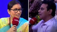 "Woh Haath Jod Ke Baithe Hai": Smriti Irani, KTR's Banter At NDTV's Yuva
