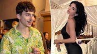 Kylie Jenner and Timothée Chalamet show rare PDA in the crowd at Santa Barbara International Film Festival
