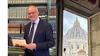 Historian honoured for services to British heritage in Rome
