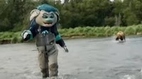 Seattle NHL Team's Mascot Has Close Call With Grizzly During Video Shoot