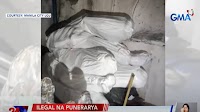 Hapon na namatay noon pang Aug. 2024, isa sa mga bangkay na nakatengga sa isang punerarya sa Maynila