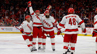 Slavin scores in OT, Hurricanes defeat Capitals in Game 1 of Eastern 2nd Round