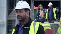 Nick Knowles celebrates 60th birthday on DIY SOS building site