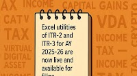 ITR-2 and ITR-3 excel utility released by Income Tax Department; Taxpayers with capital gains, crypto, oth