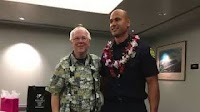 Visitor saved by AED machine meets Honolulu firefighter who helped him